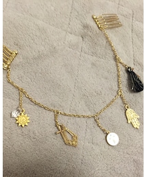 Handmade | ハンドメイド:バックカチューシャ(ヘアアクセサリー)