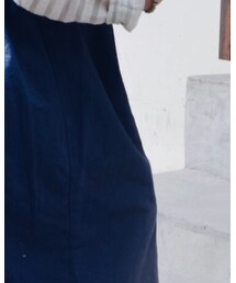 棉麻连衣裙 | ワンピース