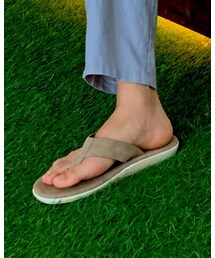 ITEMS URBANRESEARCH | エコレザートングサンダル(サンダル)