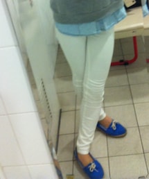 UNIQLO | 白パンツ(その他パンツ)