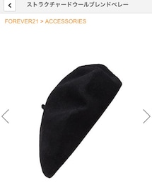 FOREVER 21 | ストラクチャードウールブレンドベレー(ハンチング/ベレー帽)