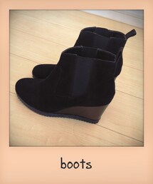 mystic | サイドゴアウェッジ(ブーツ)