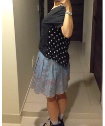 3.1 Phillip Lim | 後ろが水玉で可愛いんです！(Tシャツ/カットソー)