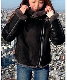 ZARA | ノーカラージャケット