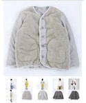 fabriqreportの「ジャケット/アウター(ノーカラーコート)」