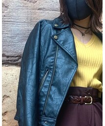 no brand | ライダースジャケット