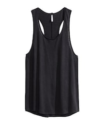 H&M | ラウンドカットタンクトップ(タンクトップ)