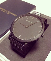 LARSSON & JENNINGS | CM BLACK(アナログ腕時計)