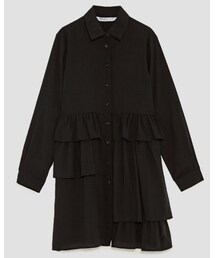 ZARA | シャツワンピース