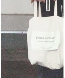 beautiful people | トートバッグ