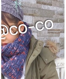 3coins | ネックウォーマー/スヌード