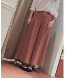 31 Sons de mode | フレアワイドパンツ(パンツ)