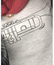 DOUBLE NAME | トランペット柄♡(スウェット)