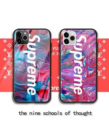 supreme iphone 11 proケースブランド アイフォン11/11 pro maxケース激安シュプリーム Iphone xs/xrガラスケースおしゃれsupreme アイフォン8/x/xs maxケース(シャツワンピース)