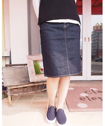 DEEP BLUE | デニムスカート