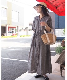 Hands of creation | シャツワンピース