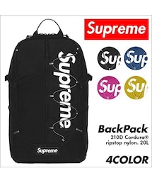 Supreme  | シュプリーム バックパック Supreme リュック メンズ レディース 20L 210D CORDURA RIPSTOP NYLON BACKPACK ナイロン 17SS 4色(バックパック/リュック)