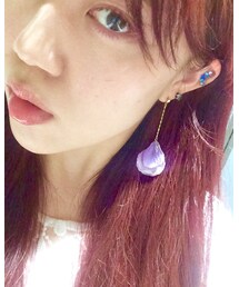 はなびらのピアス🌸 | ピアス（両耳用）
