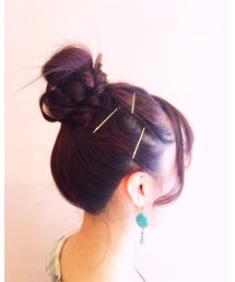 今日のヘアアレンジ🎗 | その他