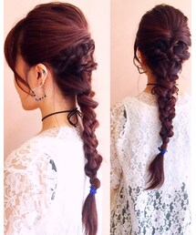 今日のヘアアレンジ🎗 | その他
