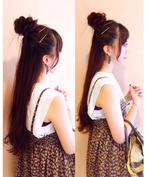 今日のヘアアレンジ🎗 | その他