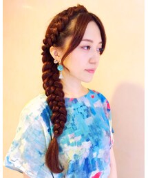 今日のヘアアレンジ🎗 | その他