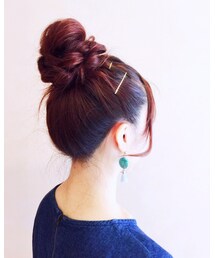 今日のヘアアレンジ🎗 | その他