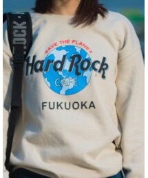Hard Rock Cafe JAPAN（Hard Rock Cafe JAPAN）｜Hard Rock Cafeのスウェットを使った