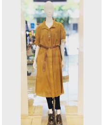 pinore | シャツワンピース