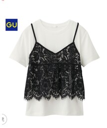 GU | ビスチュエレイヤード(トップス)