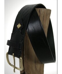 Star Vince | 墨綠英國皇室馬鞍皮皮帶(ベルト)