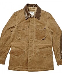 Schott N.Y.C | Schott NYC Perfecto Brand Slate Hill Waxed M51 Field Jacket Khaki(ピーコート)