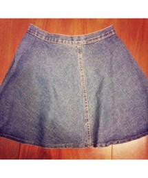 girl's wardrobe | A字牛仔裙
(デニムスカート)