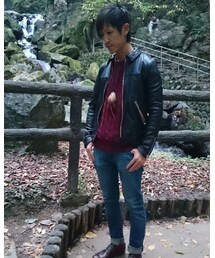 レザー羽織ってみました。 | その他