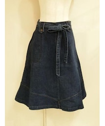 PHEENY | denim wrapround skirt(デニムスカート)
