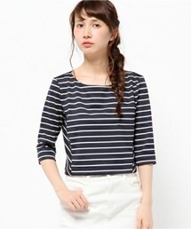 made in HEAVEN | Lily top stripes(Tシャツ/カットソー)