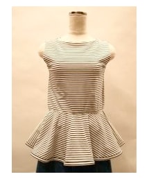 PHEENY | STANDEX BORDER MINI CUTSEW＊WHT(Tシャツ/カットソー)