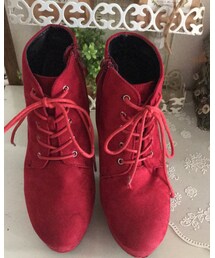 わかんない。原宿で適当に買った | ブーツ