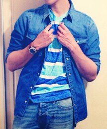 Abercrombie&Fitch | Abercrombie & Fitch Denim shirt(シャツ/ブラウス)