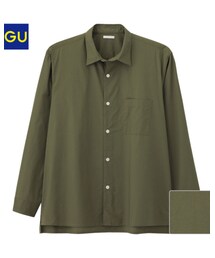 GU | ブロードビッグシャツ(シャツ/ブラウス)
