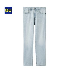 GU | レギュラーストレートジーンズ(デニムパンツ)
