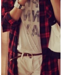 Purple&Yellow | Tシャツ/カットソー