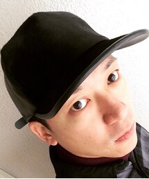 LORO | 睡蓮 ハラコ×牛革キャップ(キャップ)