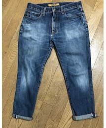リメイクデニム | リメイクテーパードデニムパンツ(UNIQLO)(デニムパンツ)