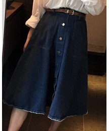 pralines | デニムスカート
