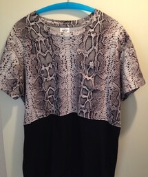 MR.GENTLEMAN | パイソン柄カットソー(Tシャツ/カットソー)