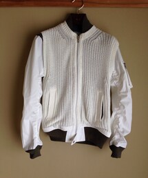 sacai MEN'S | sacai MA-1タイプブルゾン2015SS(ブルゾン)