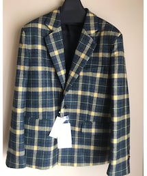 Gosha Rubchinskiy | Gosha Rubchinskiy WOOL CHECK JACKET(テーラードジャケット)