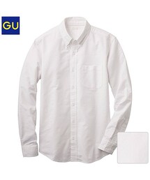 GU | オックスフォードシャツ（長袖）
(シャツ/ブラウス)