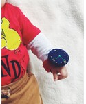PETIT BATEAU(プチバトー)の「オールインワン・サロペット(つなぎ/オールインワン)」